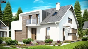 2-этажный дом Z116 206 м² с гаражом