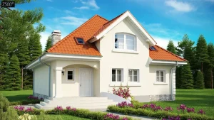 Дом Z18 187 м² с мансардой