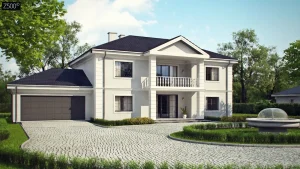 2-этажный дом Zx113 350 м² с гаражом