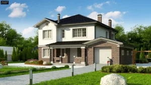 2-этажный дом Zz2 L 230 м² с гаражом