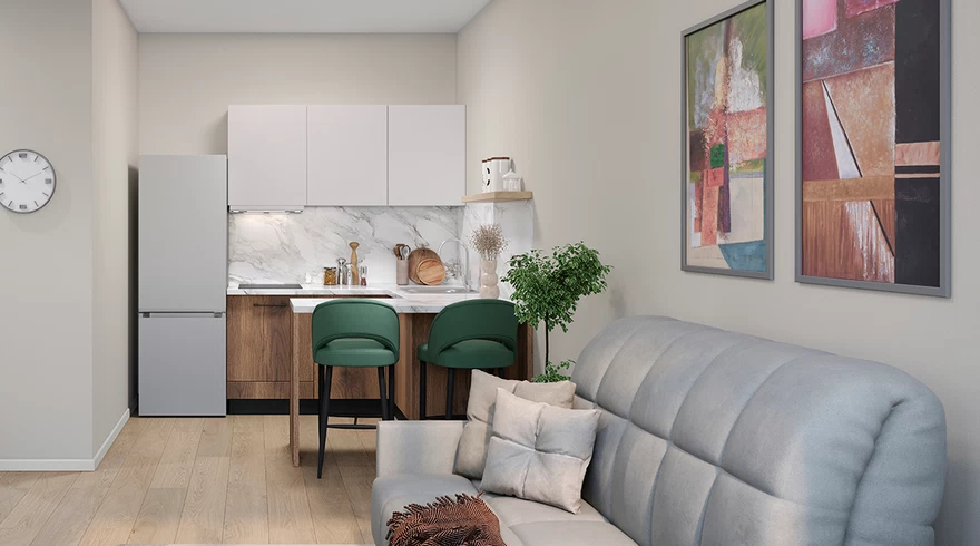 Меблировка «Хлопковая нить»