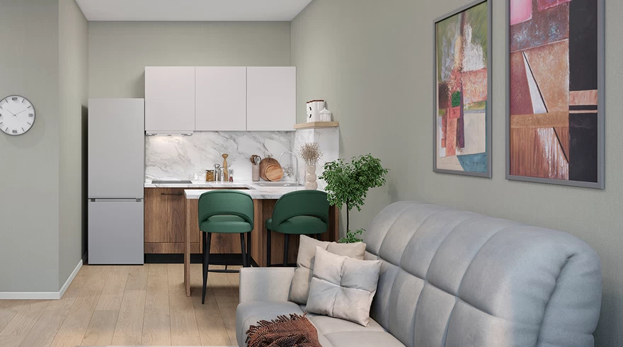 Меблировка «Белый камень»