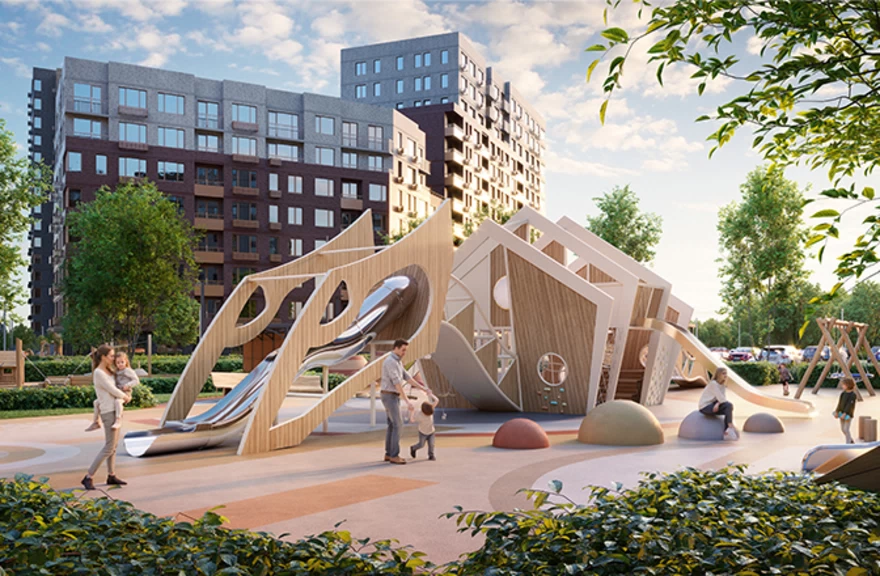 Авторский — Пешеходный бульвар 3