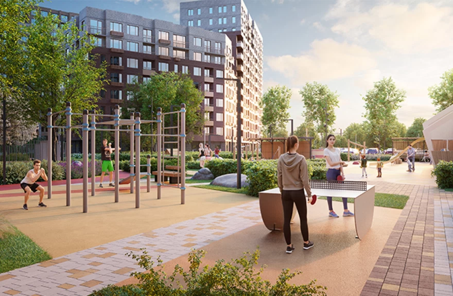 Авторский — Пешеходный бульвар 4