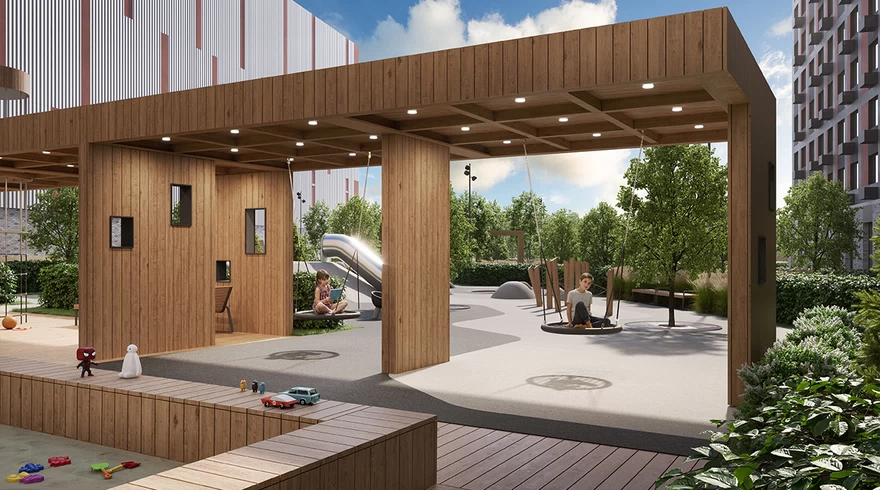 Остров-Сад — Дворы 4