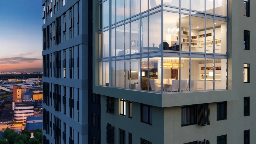 Квартиры с панорамными окнами