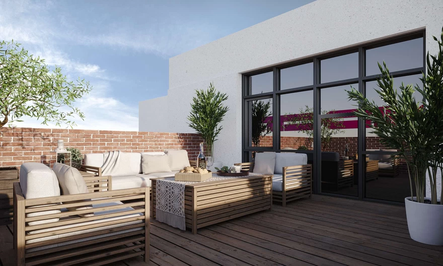 Квартиры с террасами