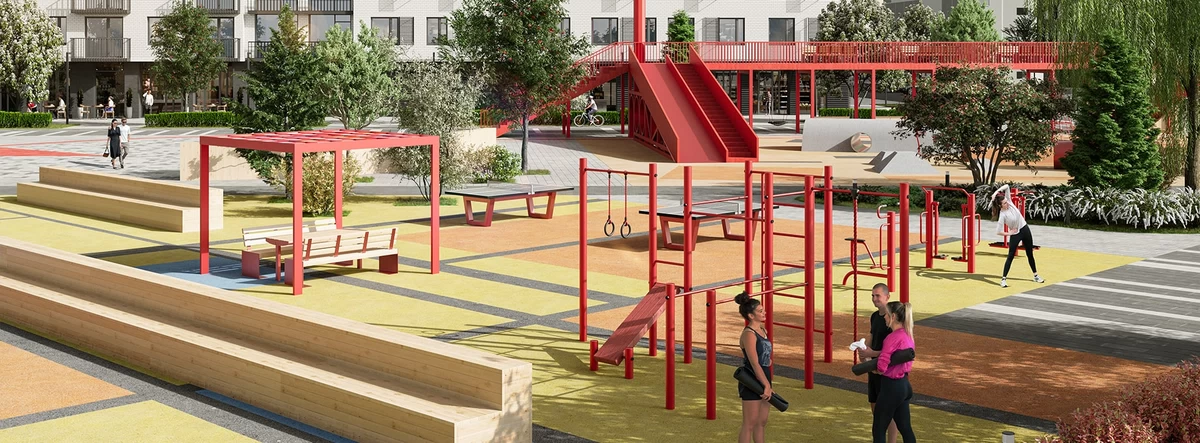 Спортивные площадки